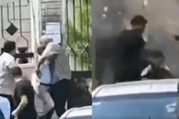 叙利亚两男子吵架当街引爆手榴弹