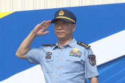 空军新任司令员常丁求亮相航展