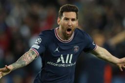 大巴黎2-0击败曼城 梅西进球