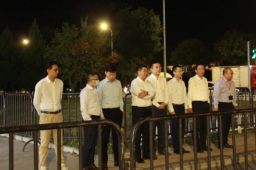 海航领导深夜体验北京寒风