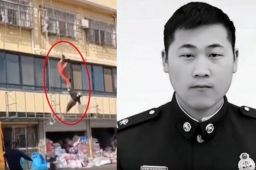 24岁救人牺牲消防员被追授奖章