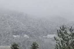 寒潮大举南下 多地迎初雪