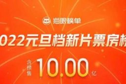 元旦档总票房破10亿