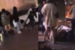 广西一女子被多名女子群殴拖行