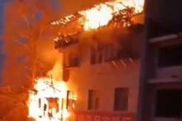 湖南一居民楼发生火灾致5死1伤