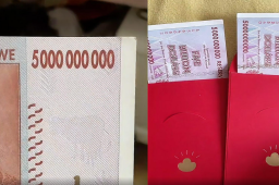 舅舅给外甥包50亿红包只值5毛钱