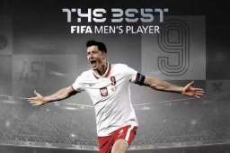 莱万击败梅西蝉联世界足球先生
