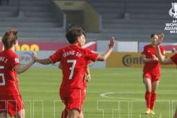王霜2射1传 中国女足亚洲杯开门红