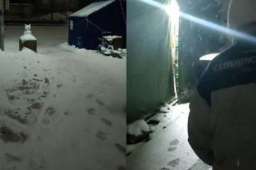 高中生放假回家被拦母女雪中冻一夜