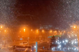 瑞雪兆丰年 除夕前夜北京降雪