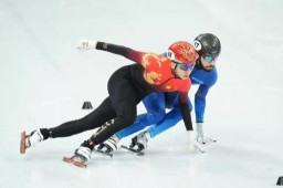 武大靖B组决赛第一