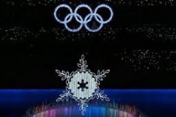 2008年五环和2022年火炬同框