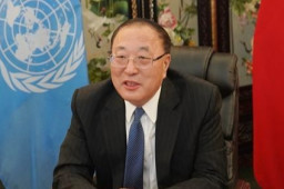 联合国涉乌草案中方弃权 张军发言