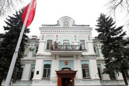 战火中的中国驻乌克兰大使馆