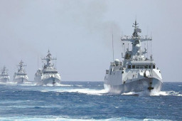 解放军在台岛周边海空域战备警巡