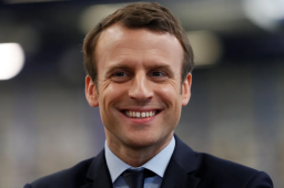 马克龙赢得总统选举 发表胜选演讲