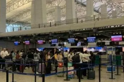 广州白云机场航班大面积取消