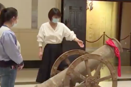 山东一废品站发现康熙年间红衣大炮