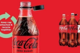 可口可乐推出不会掉的瓶盖