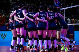 中国女排排名升至世界第二