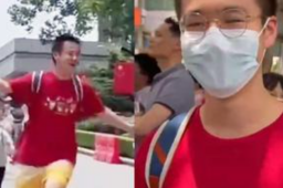 男生第一个奔出考场：985肯定有了