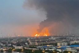 上海石化火灾已致1死1伤