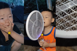3岁男童发O音就能召唤蚊子
