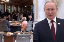 G7讨论“秀胸肌比强硬” 普京回应