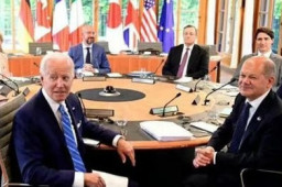 G7合照连连看 细节背后全是戏