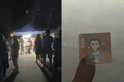 西安凌晨核酸 市民持孟浩然贴纸