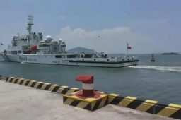 台湾海峡大型巡航救助船首次巡航