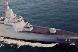 2艘解放军导弹驱逐舰现台岛东部外海