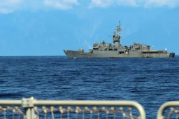 解放军抵近台湾海岸线照片曝光