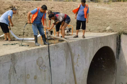 直击河南汝州抽干湖水抓怪鱼