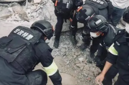 震中失联的24名特警联系上了