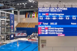 全红婵跳水世界杯首秀