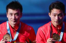 跳水世界杯中国队收获3项冠军