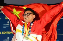 浙江选手“刮腻子”刮成世界冠军