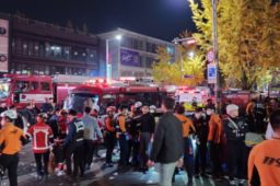 韩国踩踏事故151死 4名中国公民遇难