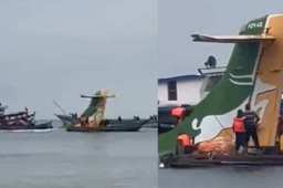 坦桑尼亚客机坠湖已致19人遇难