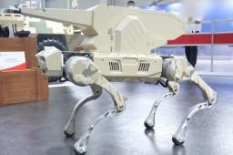 中国自主研制的机器狗首度公开