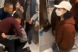 男子掌掴男童被刑拘 疑亲属下跪致歉