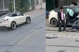 特斯拉事故一高三学生上学途中遇难