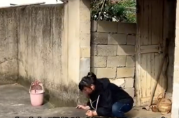 女子独居农村月入1千称很快乐