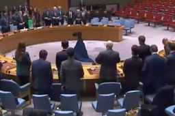 联合国安理会为江泽民默哀一分钟