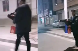 女子截下表白失败帅哥的花 如今领证