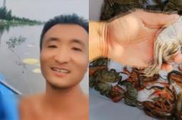 300亩螃蟹塘因泄洪被淹 一夜损失百万