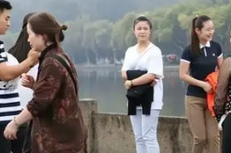 朝鲜运动员游西湖：颜值不输明星