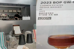 上海一咖啡店推出6200元一杯咖啡