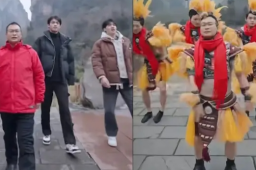 文旅局长变身茅古斯跳科目三
